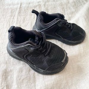 Reebok Light Up Baby Toddler Sneakers Black Athletic Shoes Size 5